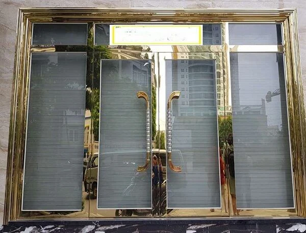 Khung cửa sổ inox màu khắc phục nhược điểm 