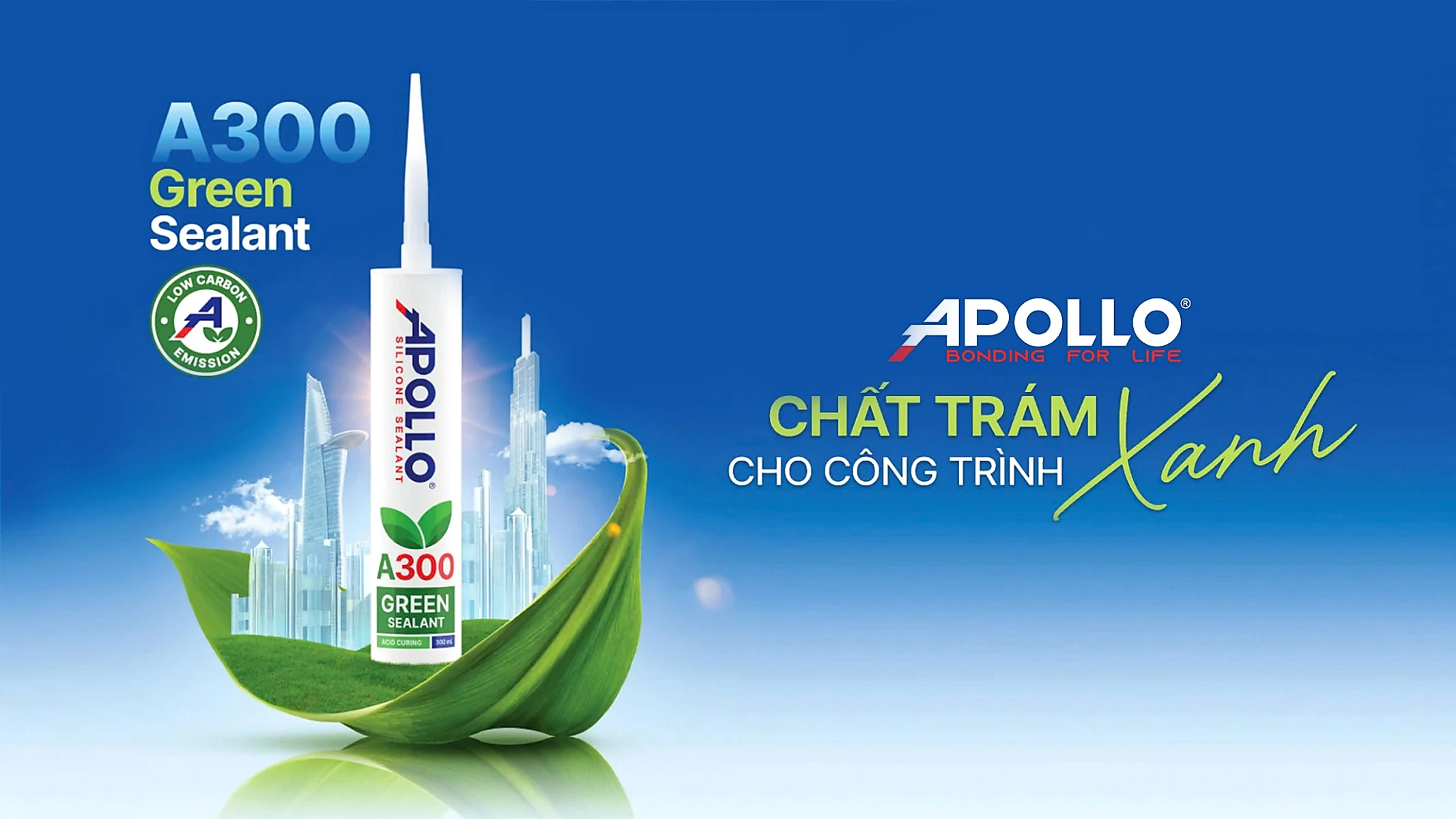 Apollo Green Sealant A300 banner
