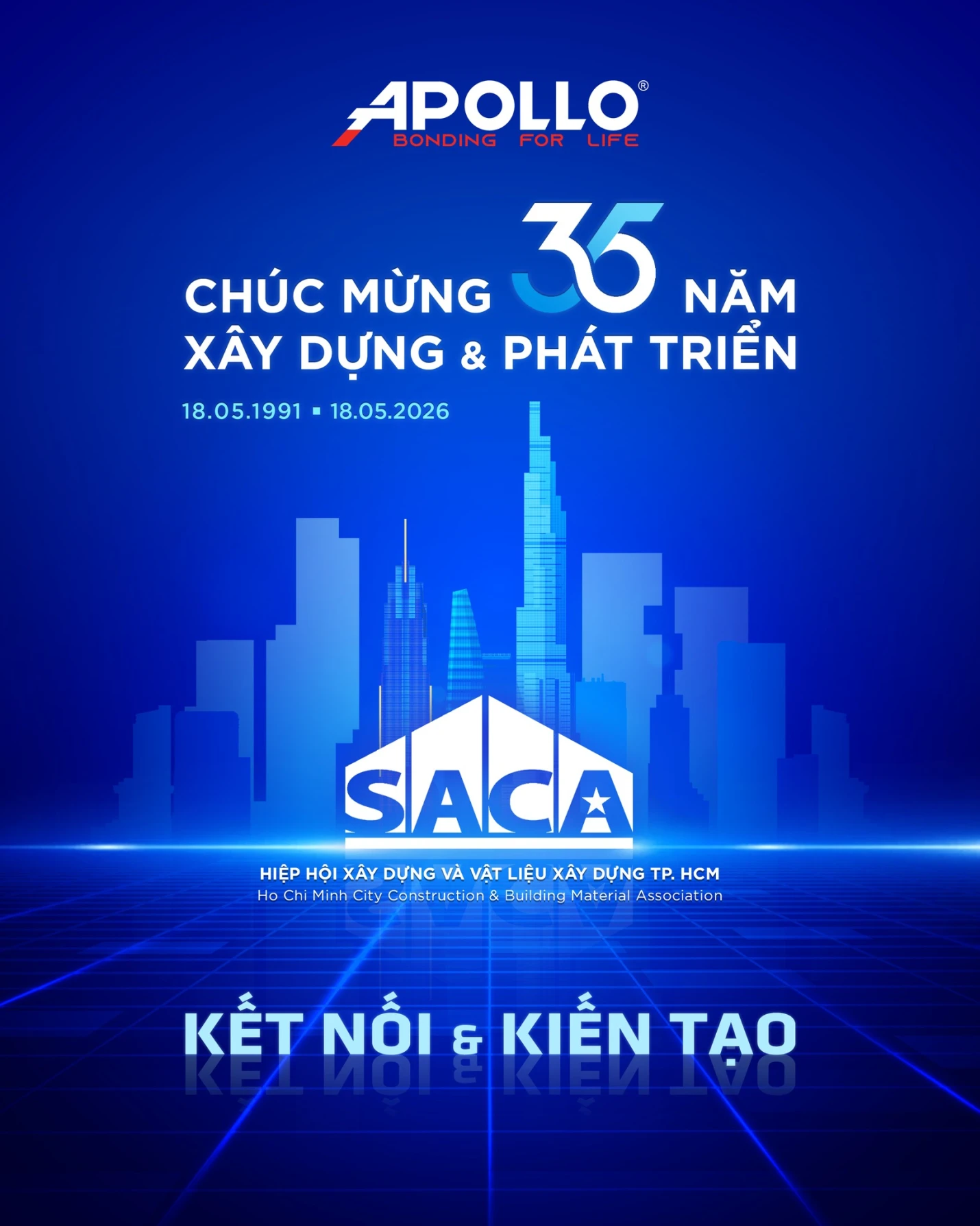 Apollo chúc mừng 35 năm xây dựng và phát triển Hiệp hội SACA