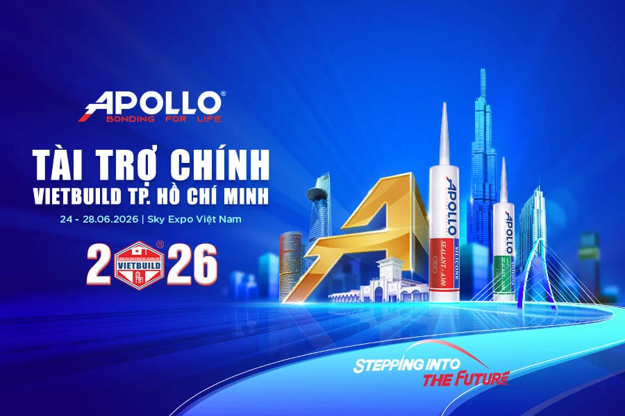 Tập đoàn Apollo Tài trợ chính Vietbuild TP. Hồ Chí Minh 2026