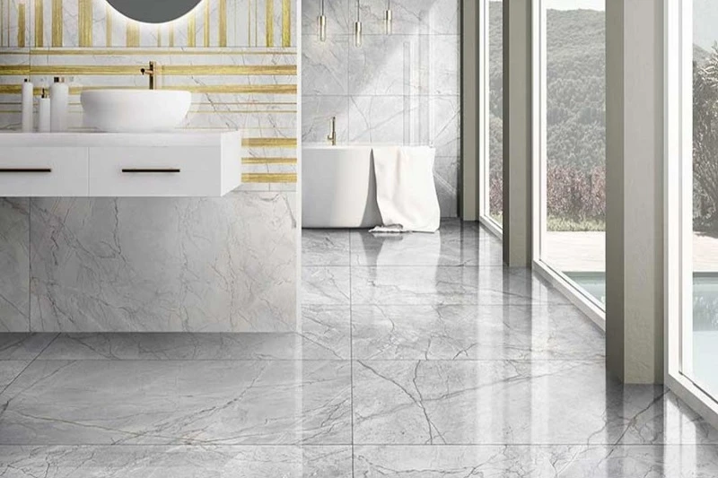 Gạch giả đá Marble (vân mây) là dòng gạch ốp lát mô phỏng đường vân tự nhiên của đá cẩm thạch.