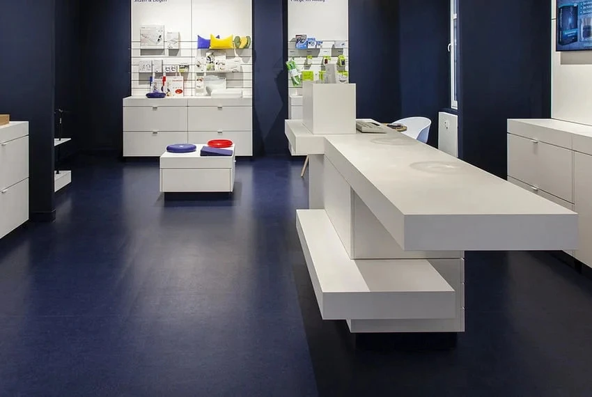 Sàn Linoleum được sản xuất từ nguyên liệu tự nhiên, an toàn cho sức khỏe và bảo vệ môi trường
