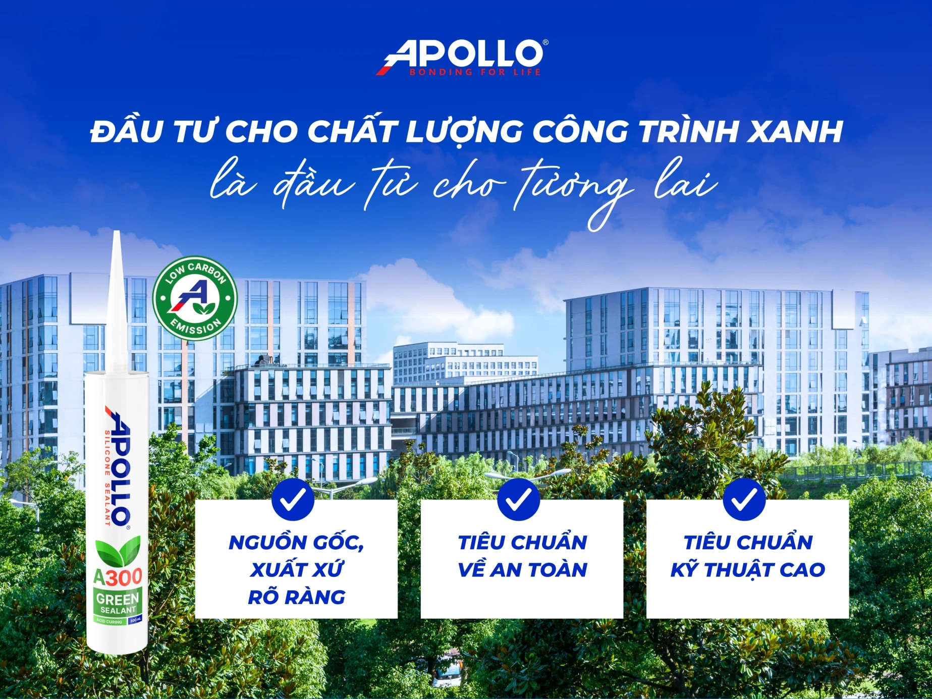 Lựa chọn sản phẩm chất trám xanh là đầu tư cho tương lai