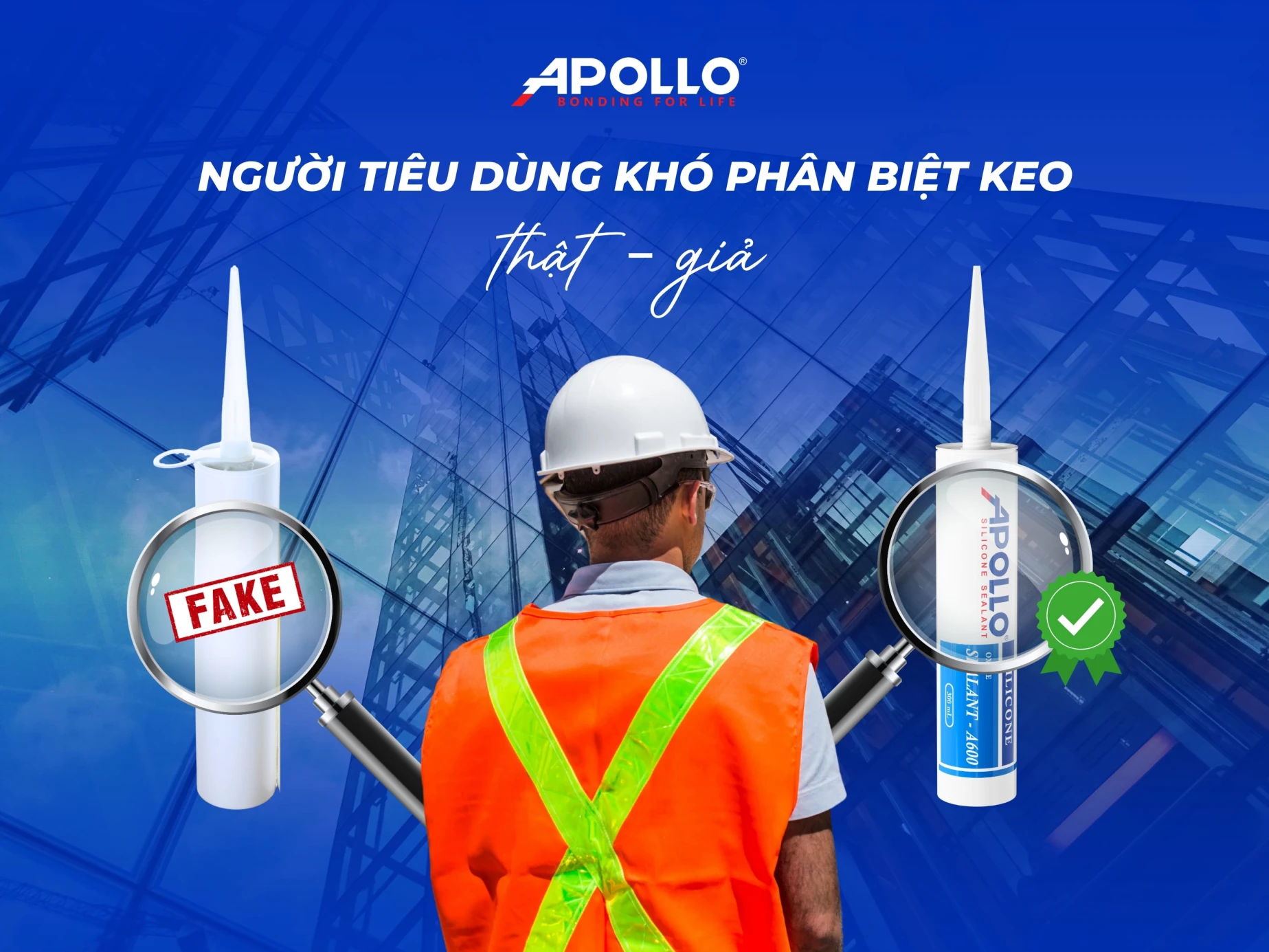 Người tiêu dùng gặp khó khăn trong việc phân biệt keo silicone thật  giả do hình thức hàng giả ngày càng tinh vi