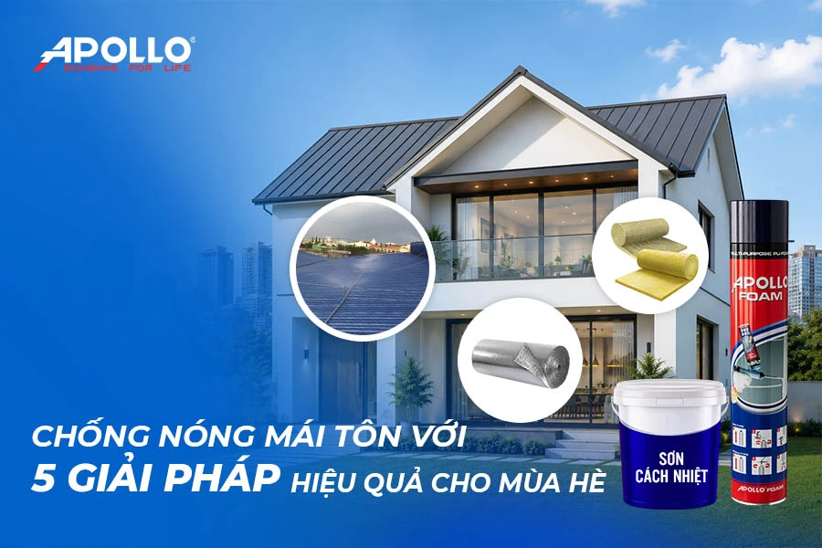 5 giải pháp chống nóng mái tôn hiệu quả cho mùa hè