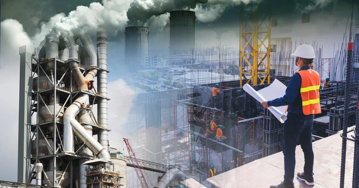 Ngành Xây dựng chiếm khoảng 37% lượng phát thải CO2 liên quan đến năng lượng toàn cầu
