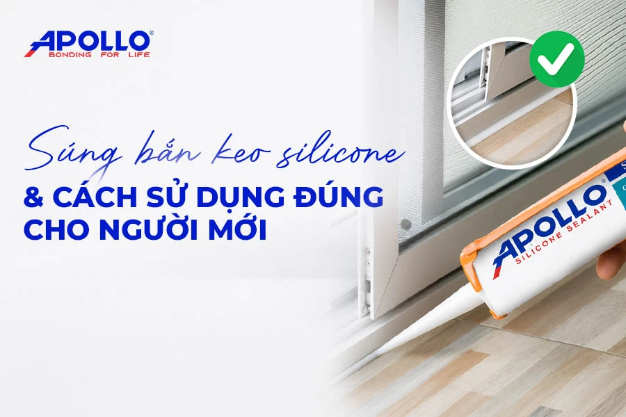 Súng bắn keo silicone là gì và cách sử dụng cho người mới