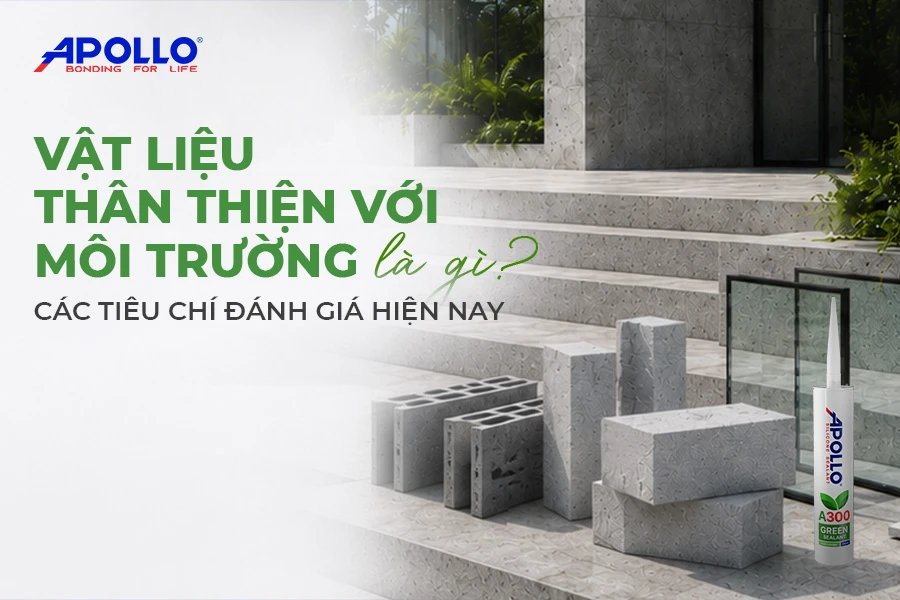 Vật liệu thân thiện với môi trường là gì? Các tiêu chí đánh giá