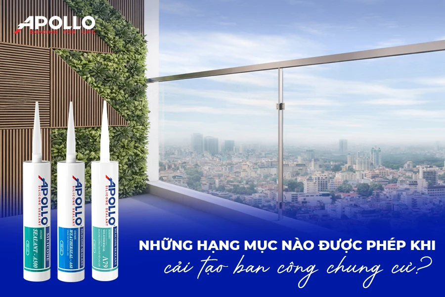 Cải tạo ban công chung cư chi tiết A-Z tối ưu công năng và thẩm mỹ