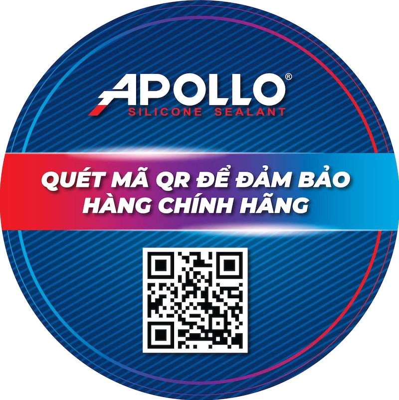 It is recommended to scan the QR Code to authenticate genuine Apollo Silicone products