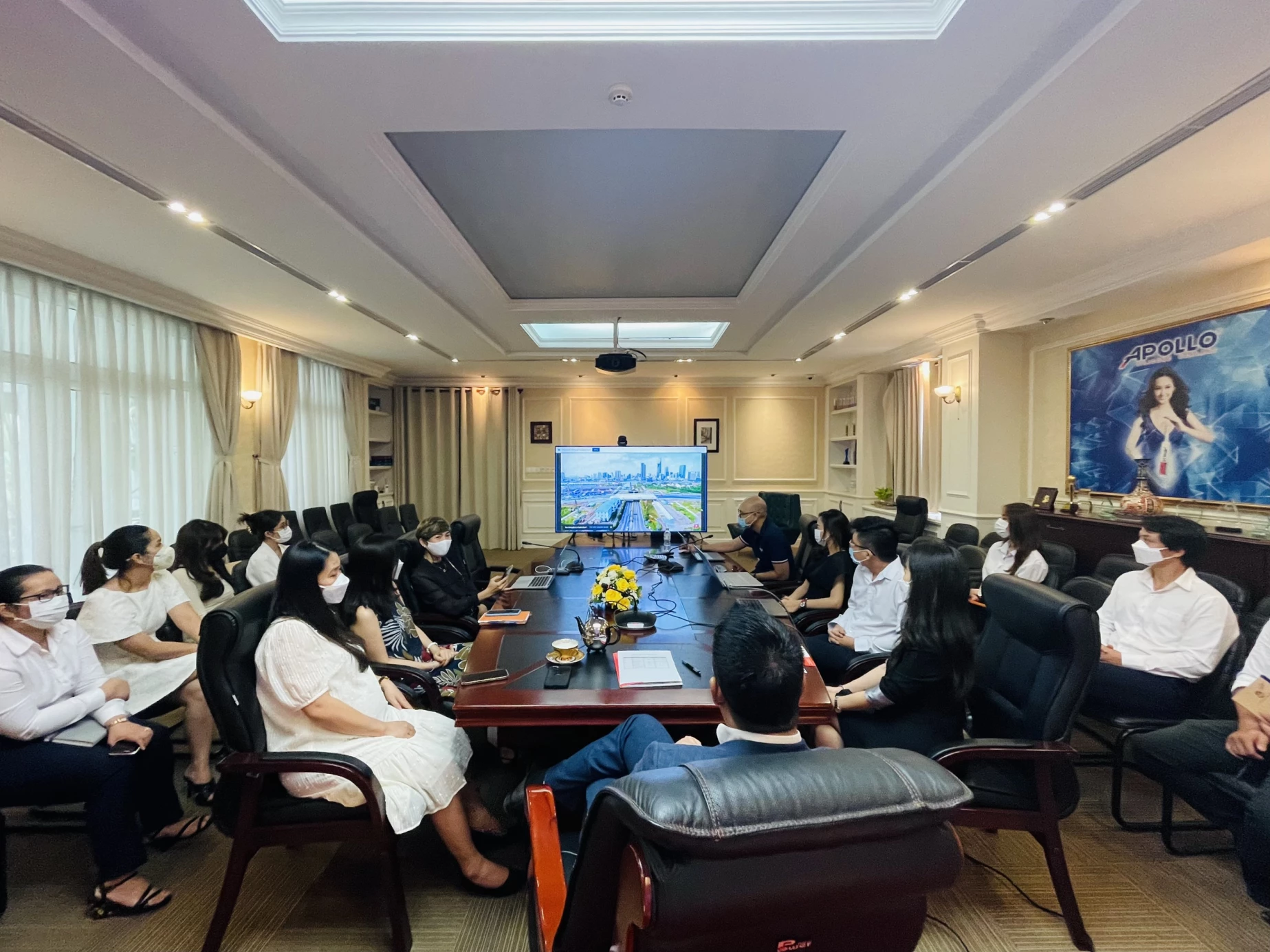 Announcement at Quoc Huy Anh 