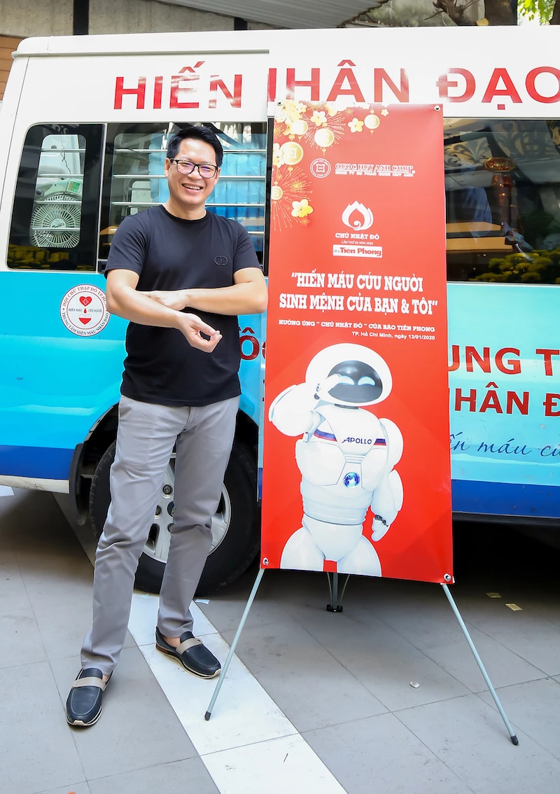 Quoc Huy Anh Corp joined “The Red Sunday” Campaign of Tien Phong News