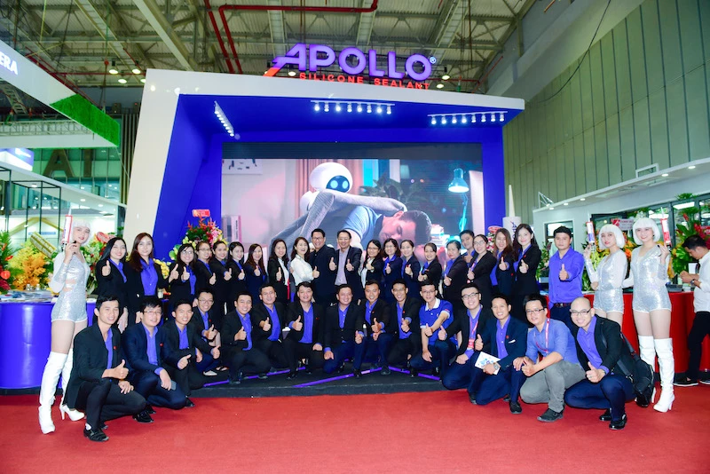 APOLLO silicone and outstanding activities at Vietbuild 2019