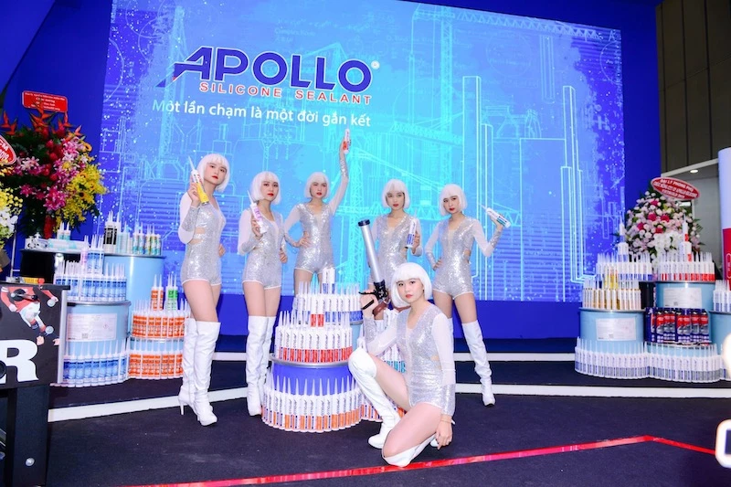 APOLLO silicone and outstanding activities at Vietbuild 2019