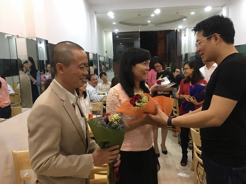 The intimate meeting of Quoc Huy Anh’s businessmen