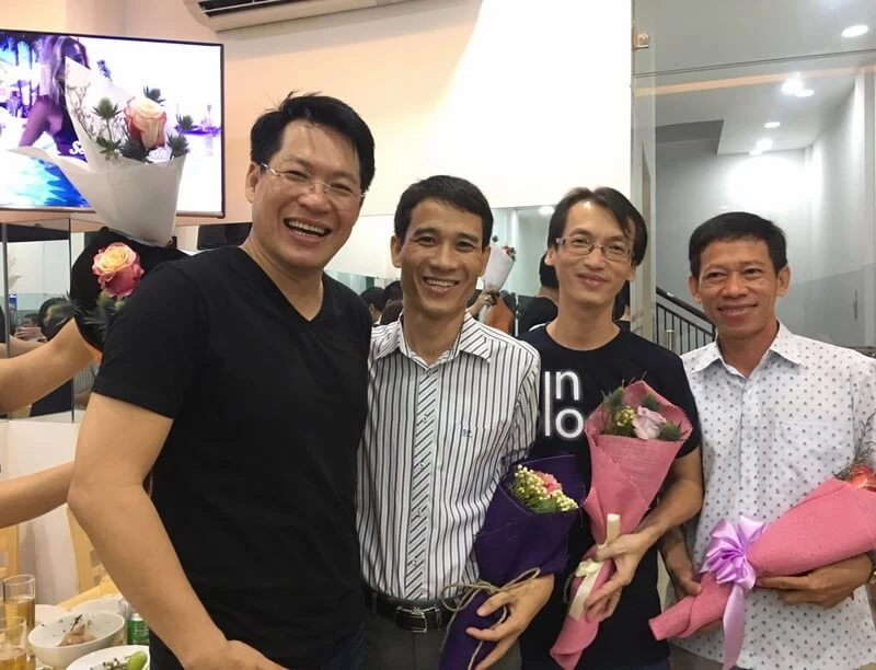 The intimate meeting of Quoc Huy Anh’s businessmen