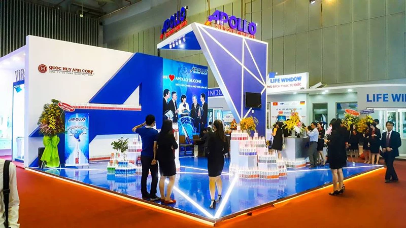 Apollo Silicone is the main sponsor of the VietBuild 2017