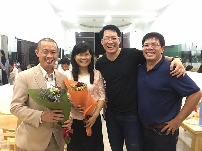 The intimate meeting of Quoc Huy Anh’s businessmen