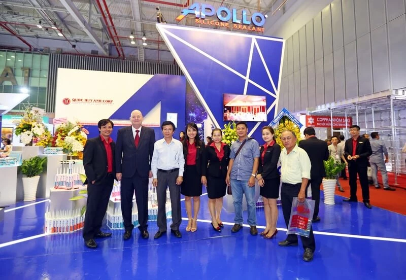 Apollo Silicone asserts the extreme level at Vietbuild 2016