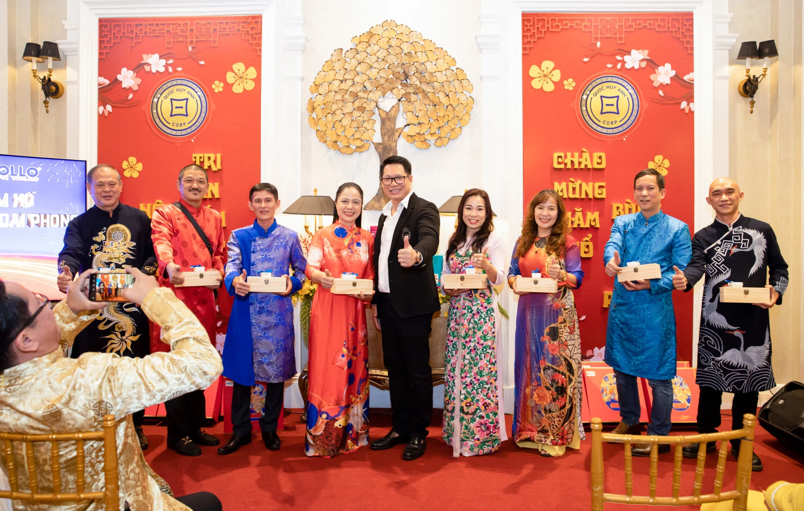 New Year Gathering & Engaging event at Quoc Huy Anh