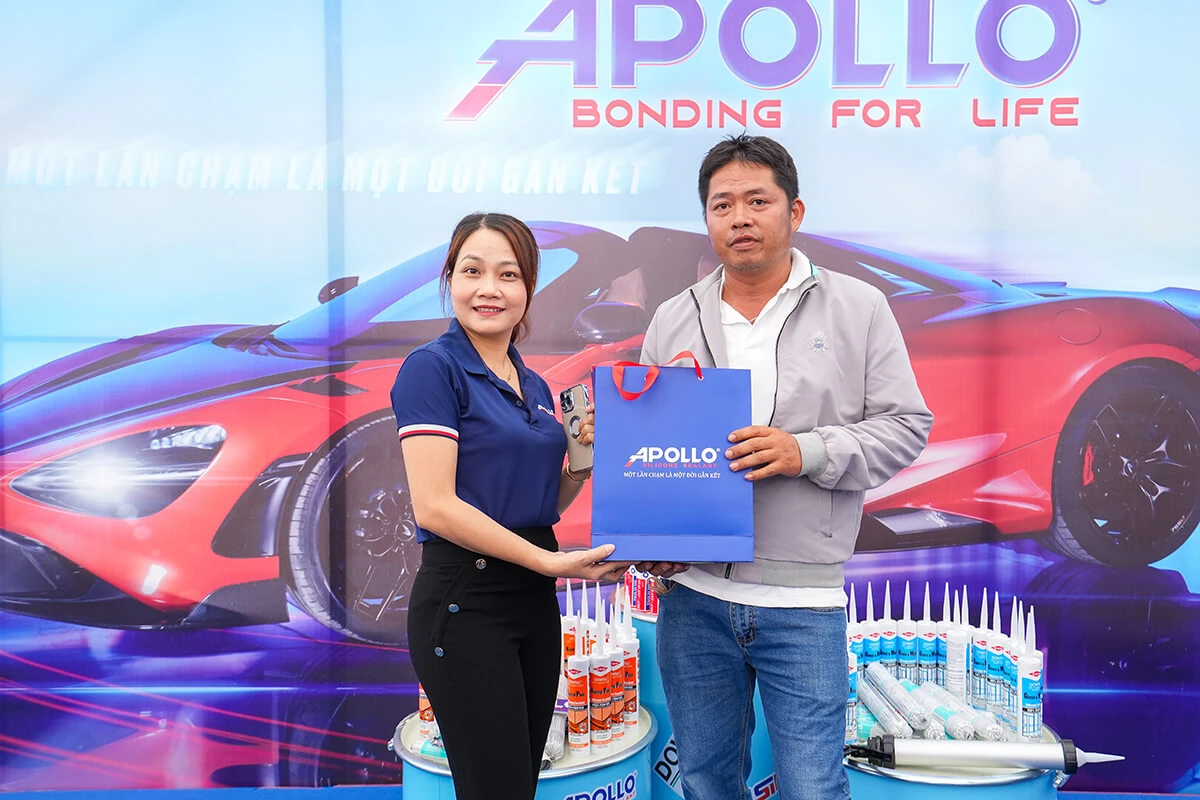 APOLLO SILICONE TÀI TRỢ KIM CƯƠNG TRIỂN LÃM VÀ RA MẮT HỘI NGÀNH CỬA GIA LAI