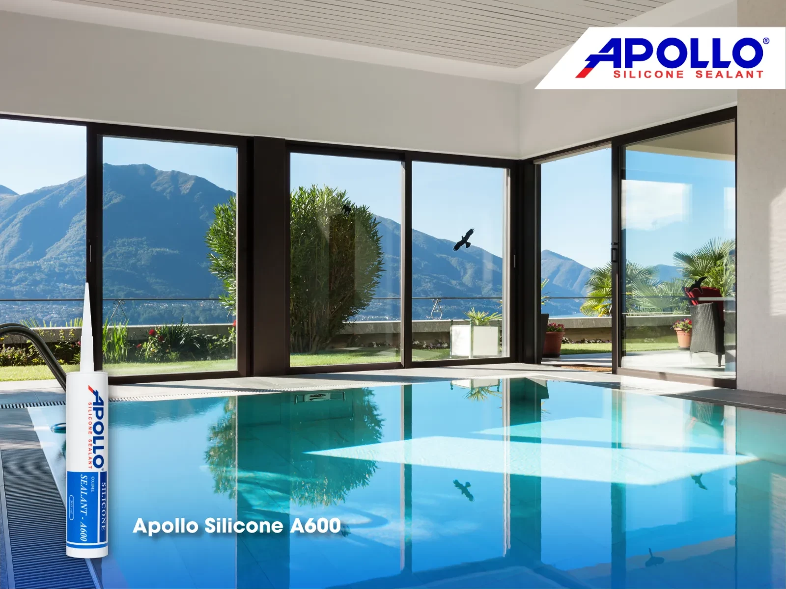 Apollo Silicone A600 sẽ giúp bạn giải quyết những vấn đề bít trám chống thấm cực hiệu quả