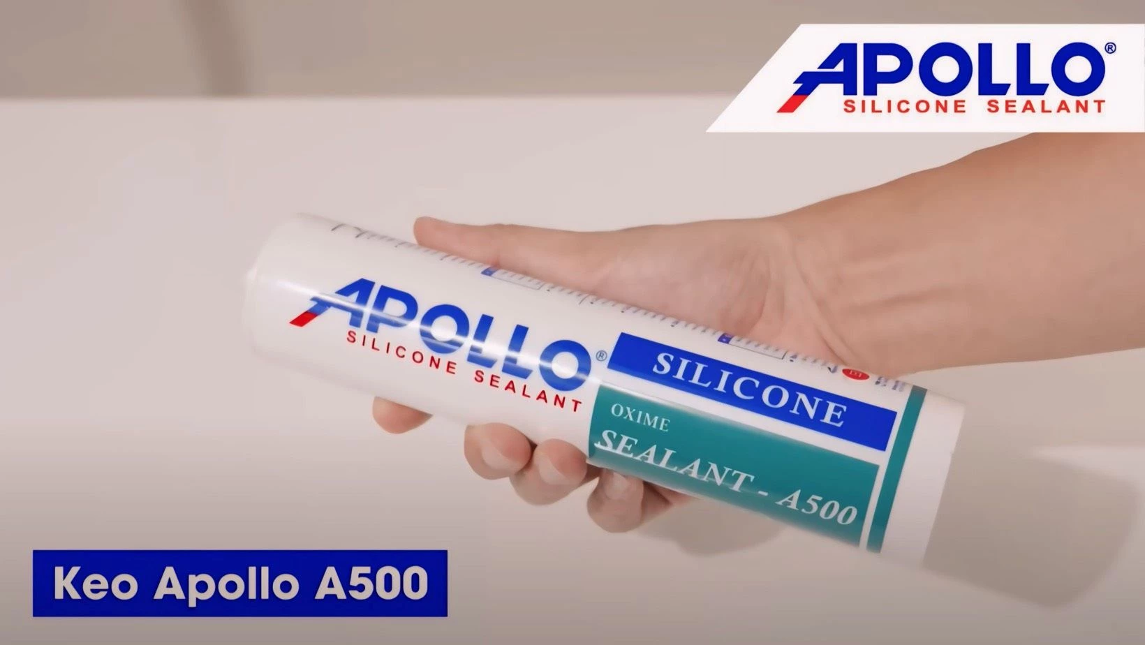 Keo silicone chịu nhiệt chịu nước Apollo A500 thích hợp với nhiều ứng dụng ở các môi trường khác nhau