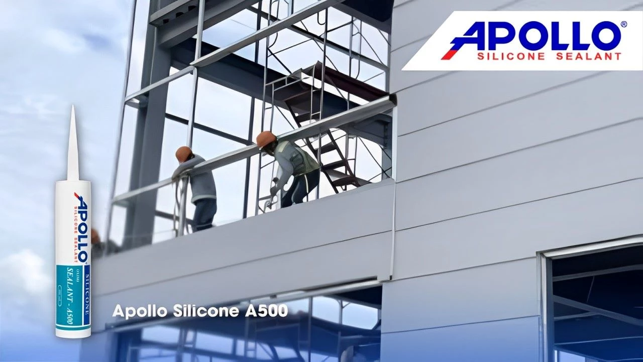 Sử dụng apollo Silicone A500 để thi công công trình Panel đạt tính thẩm mỹ cao và chống thấm tốt