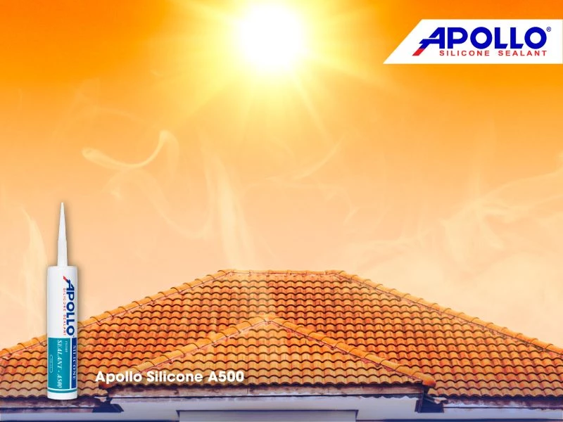 Apollo Silicone A500 - Giải pháp thi công chống thấm ngoài trời
