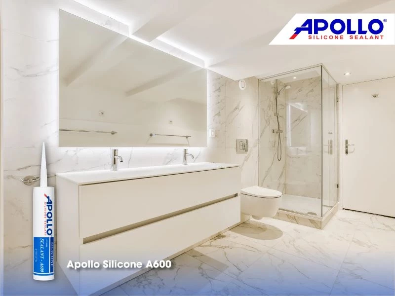 Apollo A600 chính là sự lựa chọn tối ưu nhất để thi công thẩm mỹ cho khu vực phòng tắm sang trọng