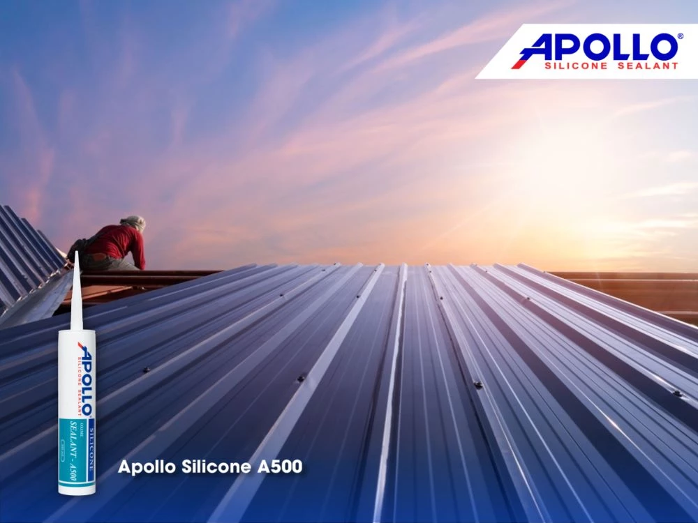 Nhờ khả năng chịu nhiệt tốt Apollo A500 có thể ứng dụng trên mái tôn
