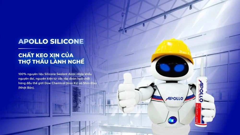 Apollo Silicone - Chất keo xịn của thợ thầu lành nghề